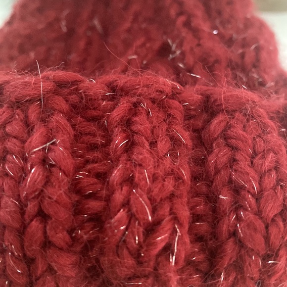 Baby alpaca brand new hat with real fox fur 🦊 pompon - Picture 4 of 5